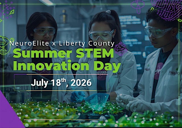 Imagem principal do evento 2026 Summer STEM Innovation Day