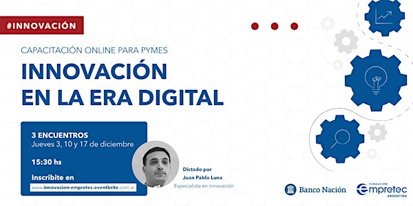 Capacitación online para PyMEs- Innovación en la era digital