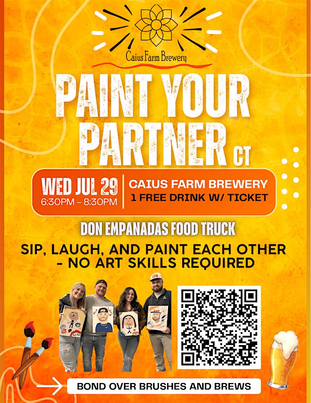 Primaire afbeelding van Paint Your Partner - Caius Farm Brewery