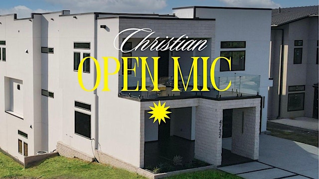 Open Mic & Acoustic Worship Night primary image
