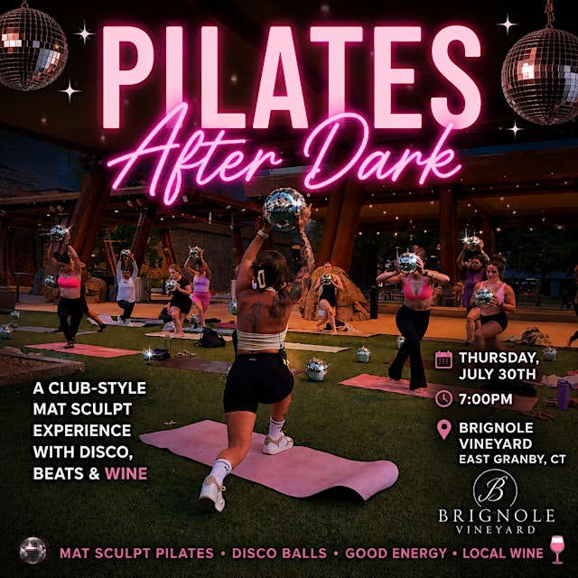 Image principale de Pilates After Dark at Brignole Vineyard