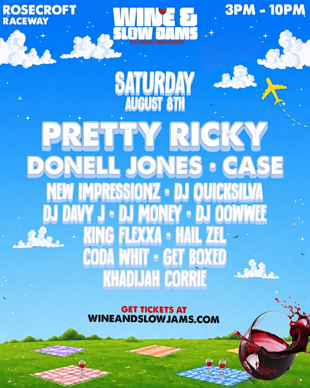 Image principale de Wine and Slow Jams: The Ultimate R&B Festival