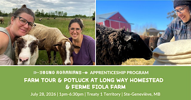 Image principale de Farm Tour and Potluck at Long Way Homestead and Ferme Fiola Farm
