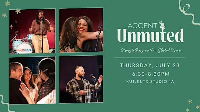 Hauptbild für Accent Unmuted - Storytelling with a Global Voice