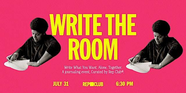 Imagem principal do evento REP CLUB: WRITE THE ROOM
