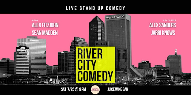 Image principale de River City Comedy at Juice Wine Bar