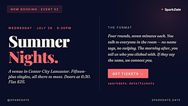 Image principale de SparkDate — Summer Nights
