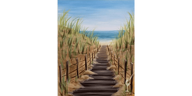 Image principale de Walk Through the Dunes - Paint and Sip in Houston | Classpop!™