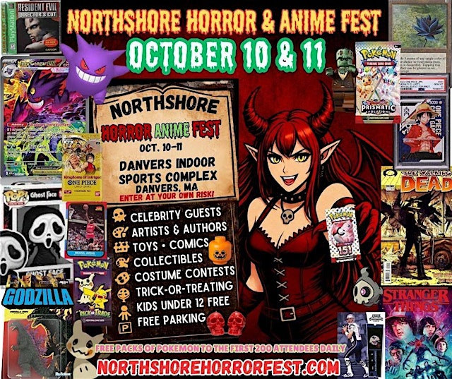 Image principale de Northshore Horror & Anime Fest 2026 (Oct 10–11, Danvers MA)