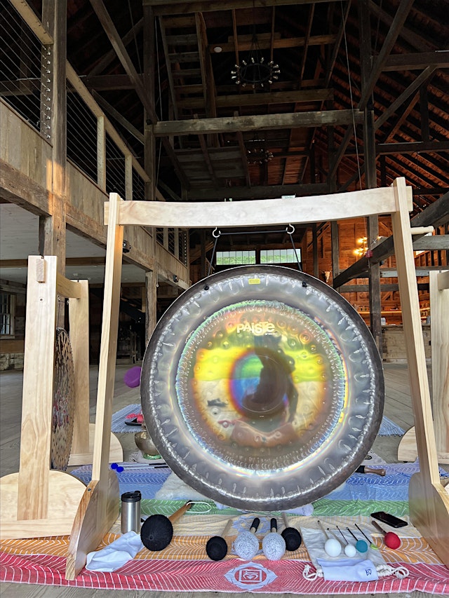 Primaire afbeelding van Gong Sound Bath at Saltonstall Farm