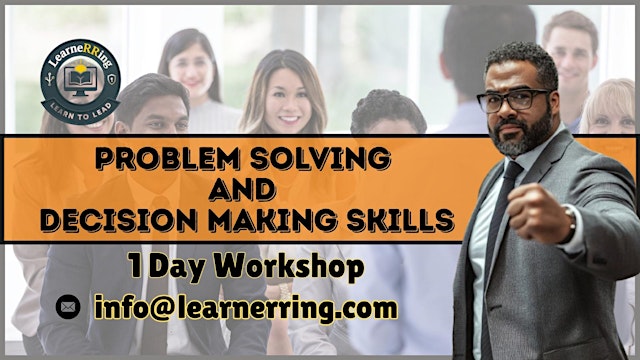 Image principale de Problem Solving&Decision-Making Skills 1-Day Workshop| Sterling Heights, MI