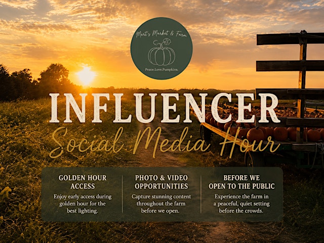 Image principale de Influencer Sunset Hour at the Farm