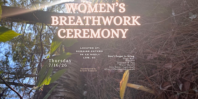 WOMEN'S BREATHWORK CEREMONY primary image