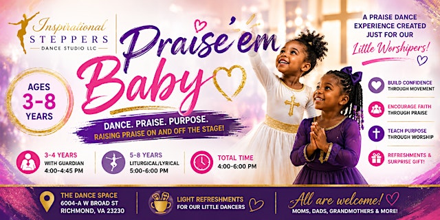 Primaire afbeelding van Praise'em Baby: Children's Praise Dance