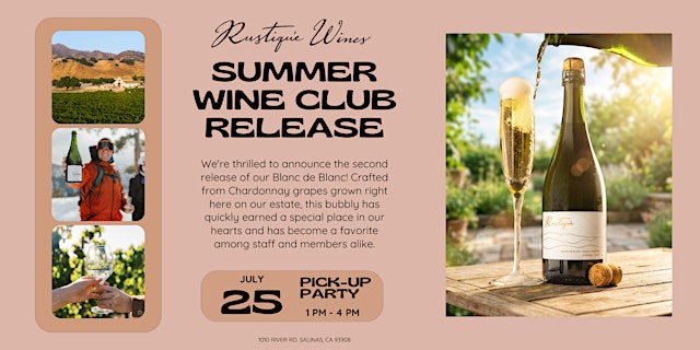 2026 Summer Wine Club Release primary image