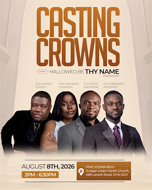 Imagem principal de PIWC Edinburgh - Casting Crowns 2026