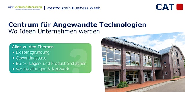 Primaire afbeelding van CAT Meldorf – Wo Ideen Unternehmen werden