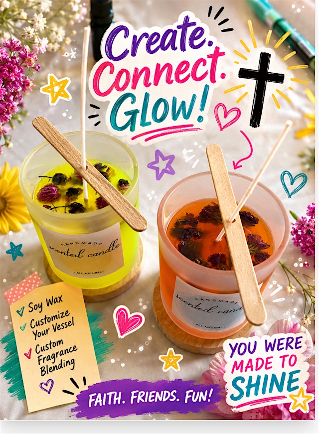 Image principale de OneYouth Candle Workshop ️️️️️️️️