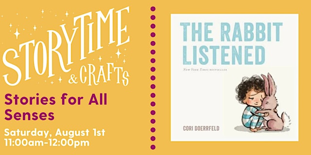 Image principale de Stories for All Senses StoryTime: The Rabbit Listened