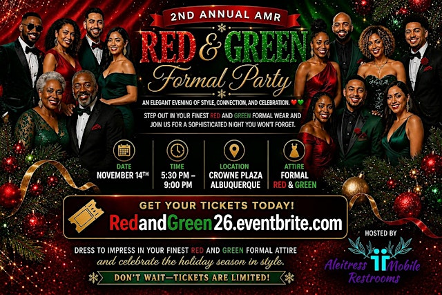 Image principale de 2nd Annual AMR Red & Green Party
