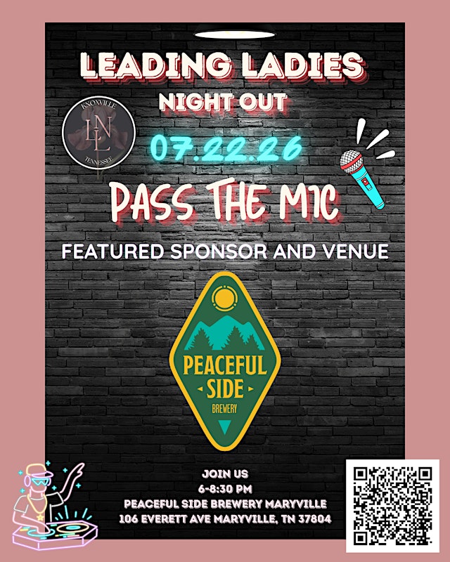 Immagine principale di Leading Ladies Night Out - Pass the Mic by Ladies Lifestyle Network Knox