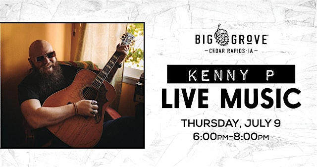 Imagen principal de Live Music • Kenny P | Cedar Rapids