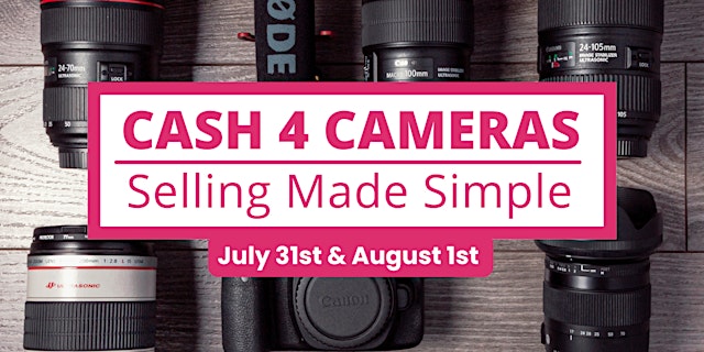 Imagen principal de Cash 4 Cameras - Used Gear Trade-In Event