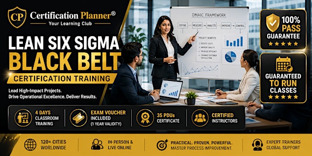 Image principale de Lean Six Sigma Black Belt Brisbane City | Improve Processes & Quality