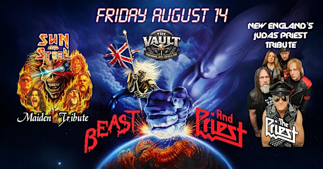 Image principale de Beast And Priest - Iron Maiden and The Priest Tribute Night