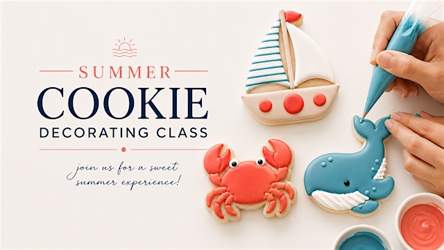 Image principale de Cookie Decorating Class – Learn to Decorate Cookies at Dov & Company
