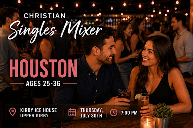Image principale de Christian Singles Mixer Houston | Ages 25–36