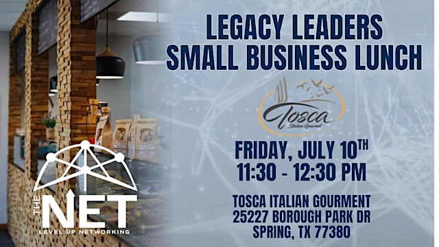 Image principale de Legacy Leaders Small Business Lunch