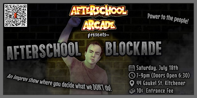 Image principale de Afterschool Blockade - An Improv Show!
