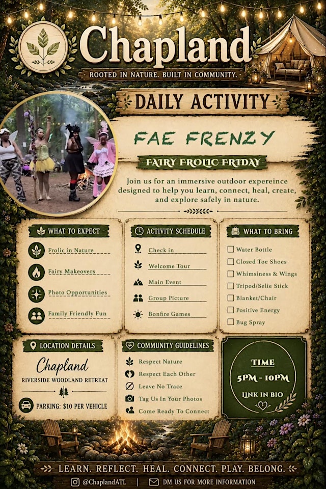 Fairy Frolic Friday at Chapland primary image