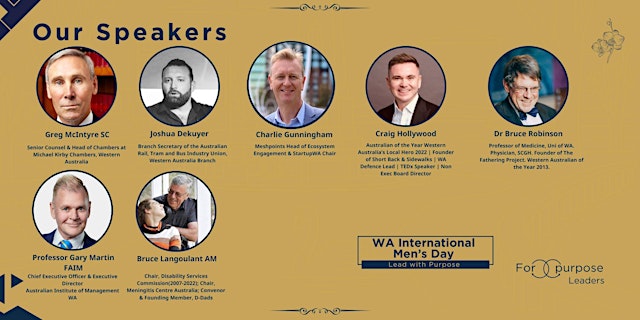 WA International Men's Day 2026 - Leaders' Breakfast primary image