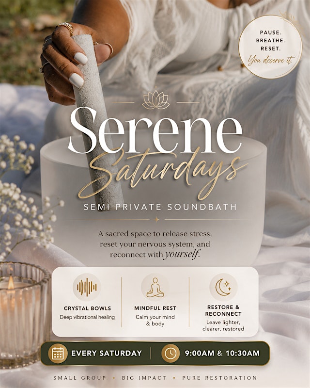 Image principale de Serene Saturdays
