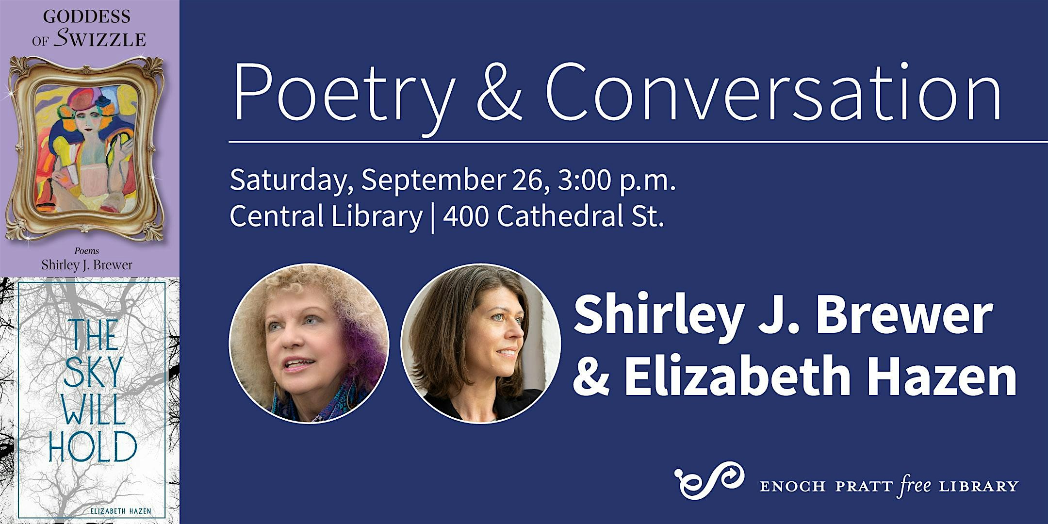 Poetry & Conversation with Shirley J. Brewer & Elizabeth Hazen