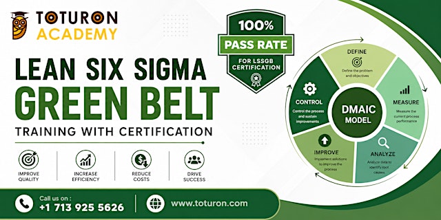 Lean Six Sigma Green Belt Classroom Certification Training | Alexandria, VA primary image