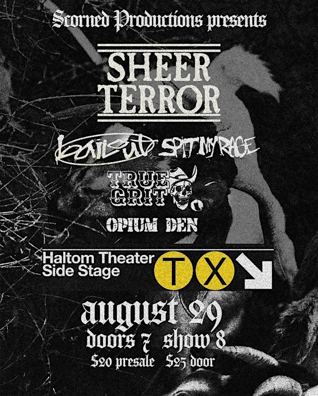 Image principale de Sheer Terror - Haltom Theater