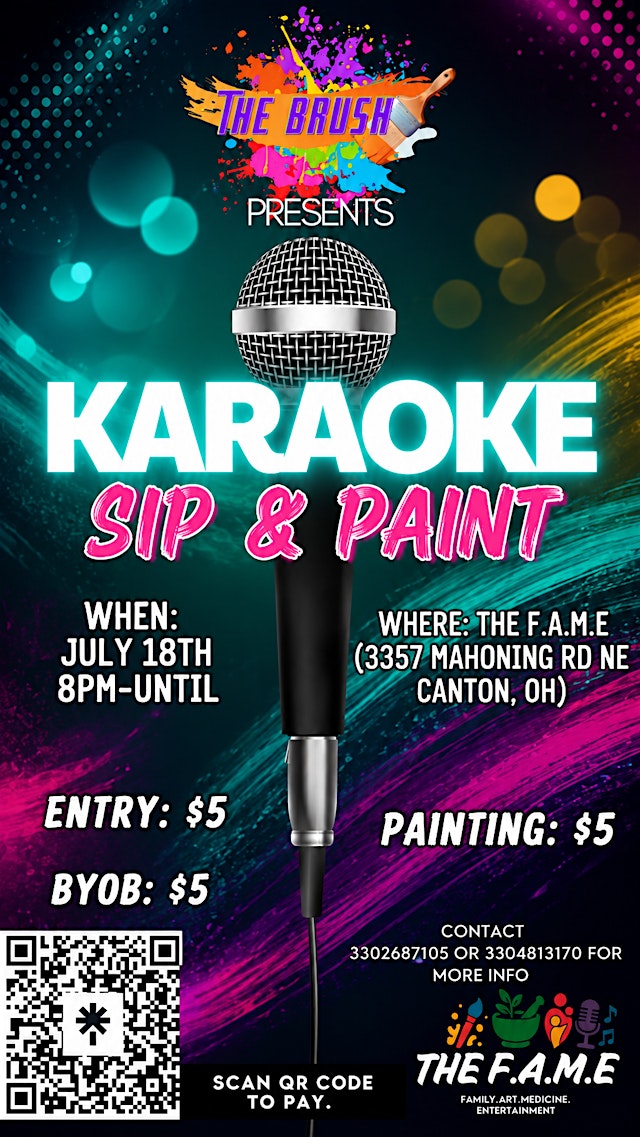 Karaoke and Paint primary image