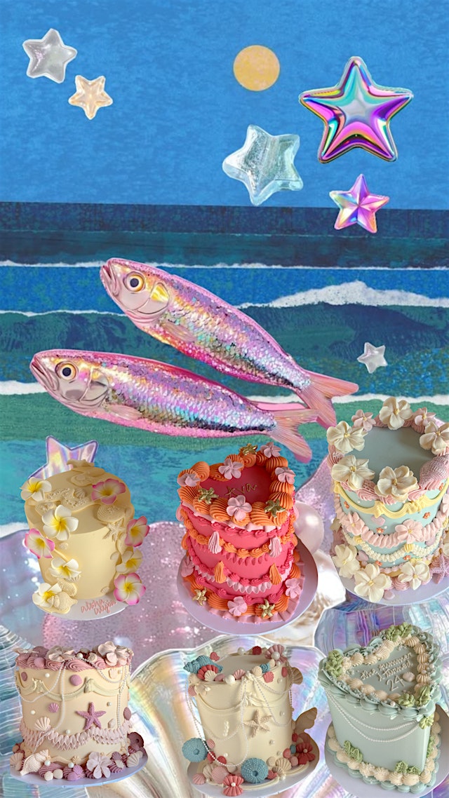 Image principale de Cake Decorating Class-Seashell Summer Edition