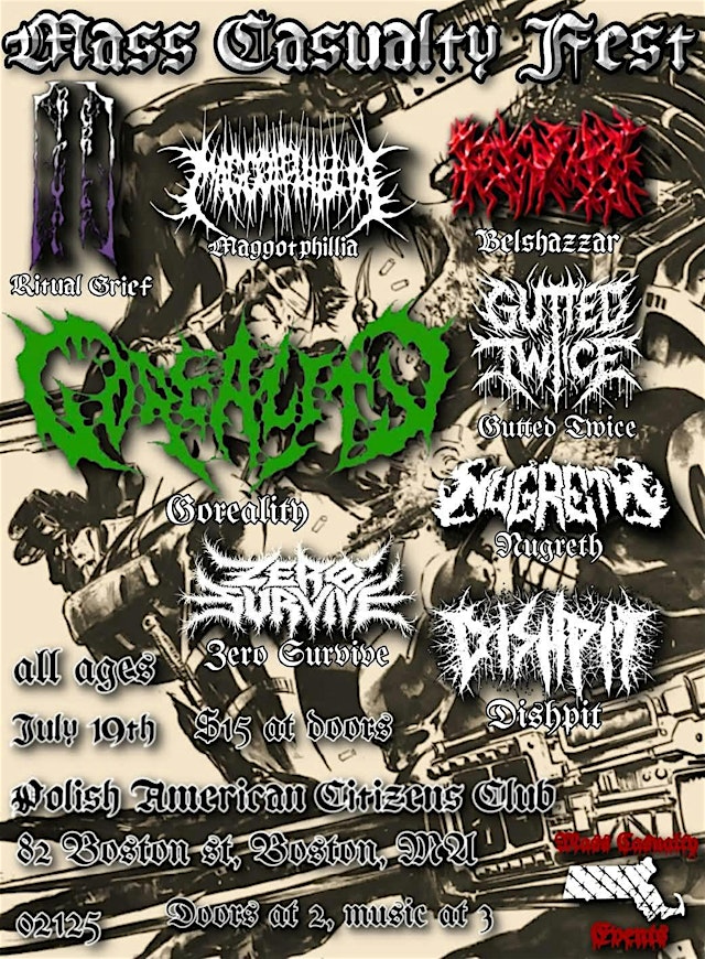 Image principale de Mass Casualty Fest