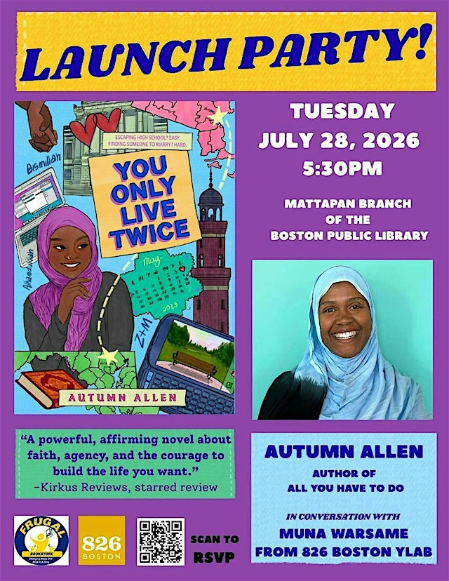 Imagem principal do evento Launch Party for YOU ONLY LIVE TWICE by Autumn Allen