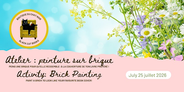 Atelier de peinture sur brique | Brick Painting Activity primary image