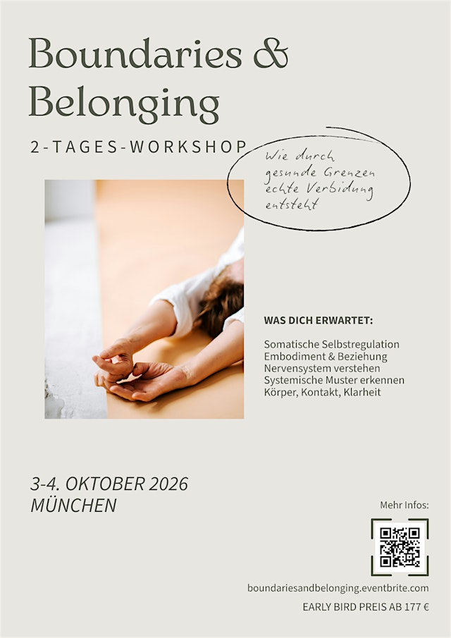 Image principale de Boundaries & Belonging – Durch gesunde Grenzen zu echter Verbindung