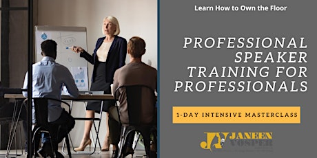 Professional Speaker Training for Professionals tickets