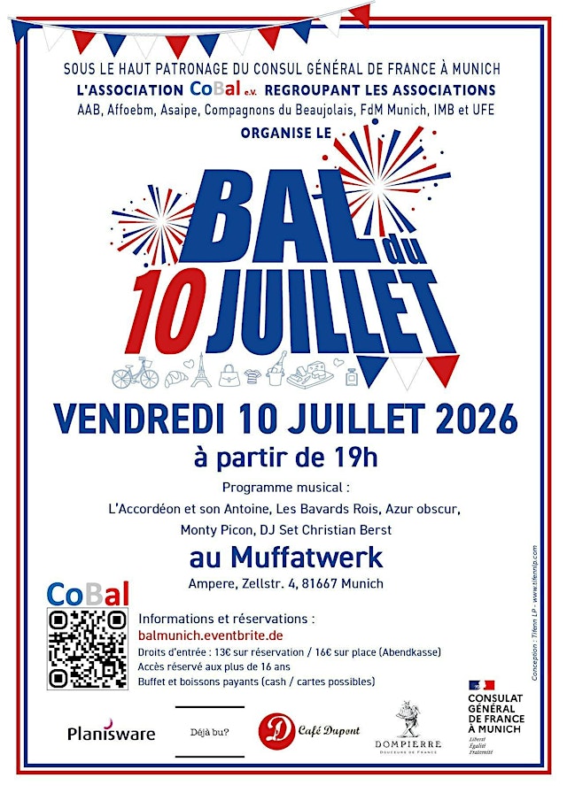 Hauptbild für Bal de la fête nationale 2026