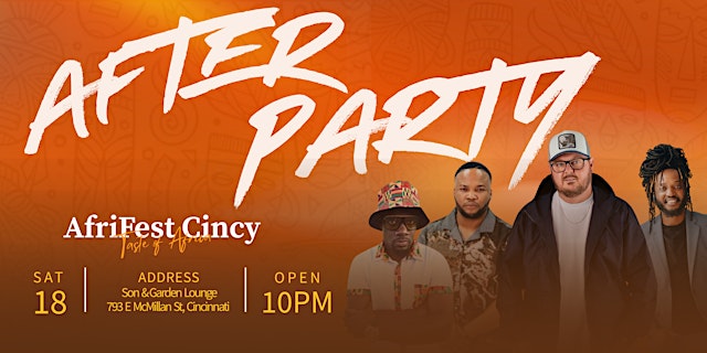 Image principale de AfriFest: The After Party