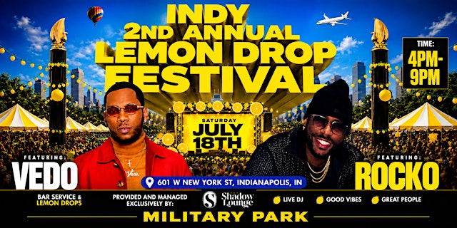 Imagen principal de Indy Lemon Drop Festival 2026| Military Park | Indianapolis