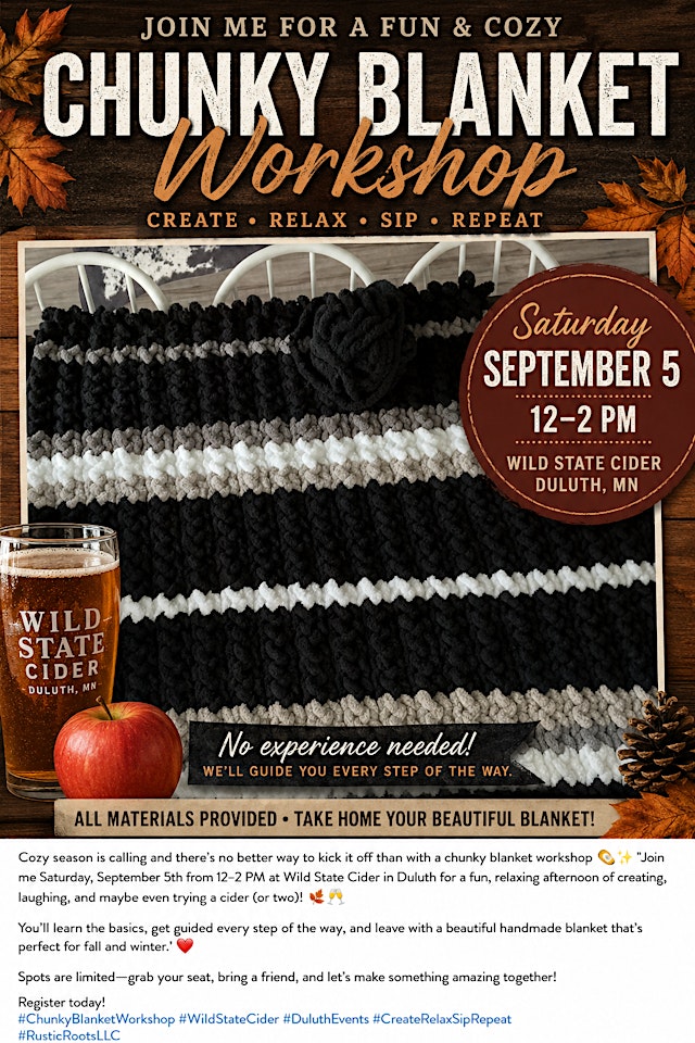 Image principale de Chunky Blanket Workshop